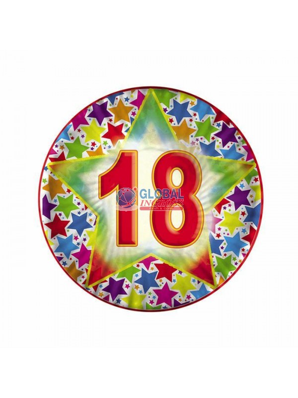 PIATTI STARDUST 18 18cm10pz