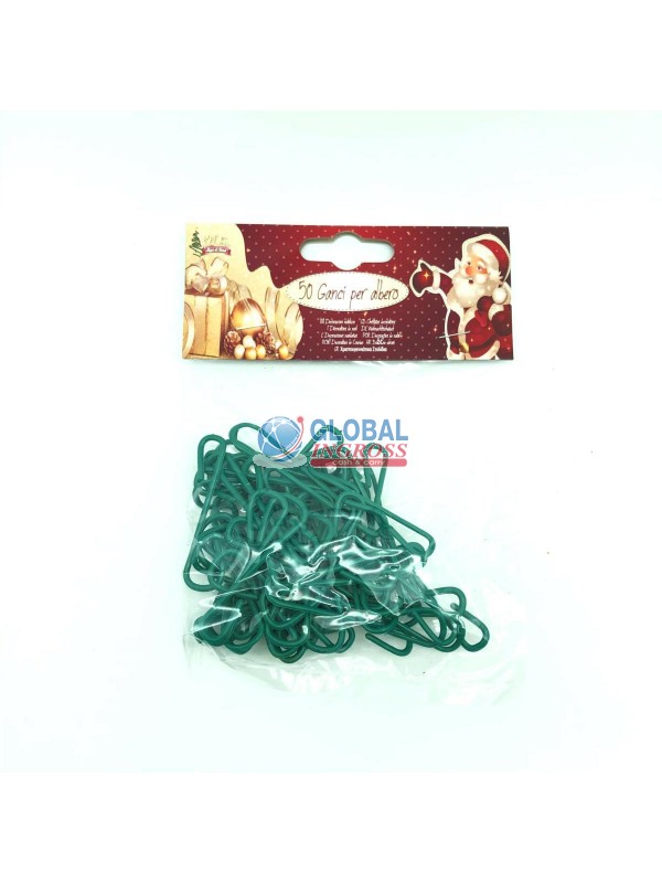GANCI VERDI 50pz