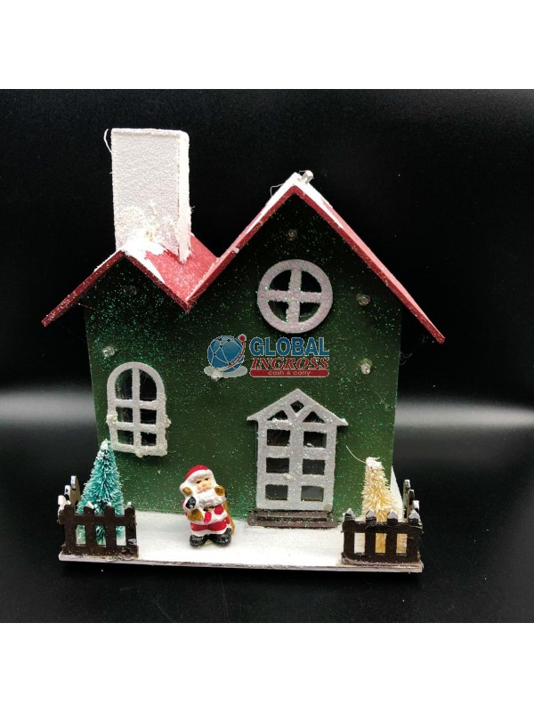 CASETTA C/LUCI DOPPIO TETTO