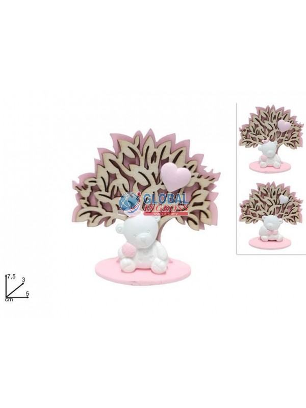 ORSETTO ROSA C/ALBERO VITA