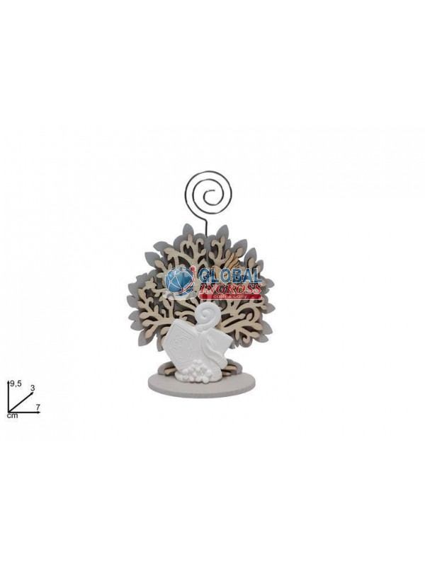 FERMABIGLIETTINO CRESIMA ALBERO DELLA VITA