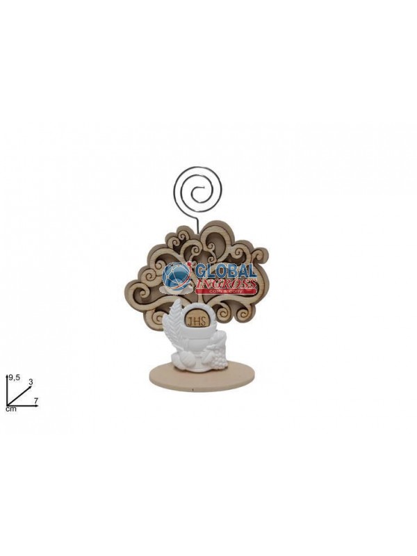 FERMABIGLIETTINO COMUNIONE ALBERO VITA