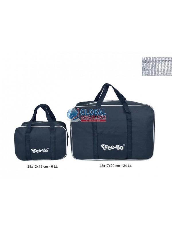BORSA FRIGO COPPIA CLASSICA BLU