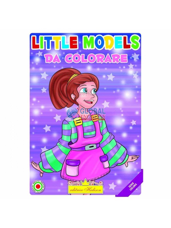 LIBRO COLORA LITTLE MODELS NEW.
