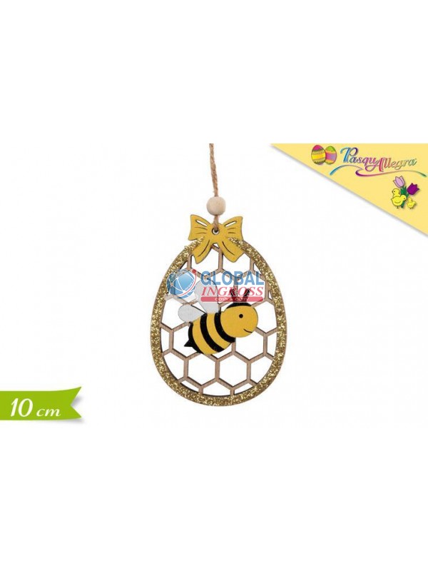 PENDAGLIO UOVO LEGNO