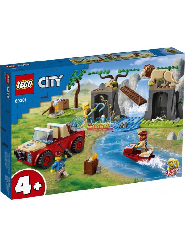 LEGO CITY FUORISTRADA DI SOCCORSO ANIMALE