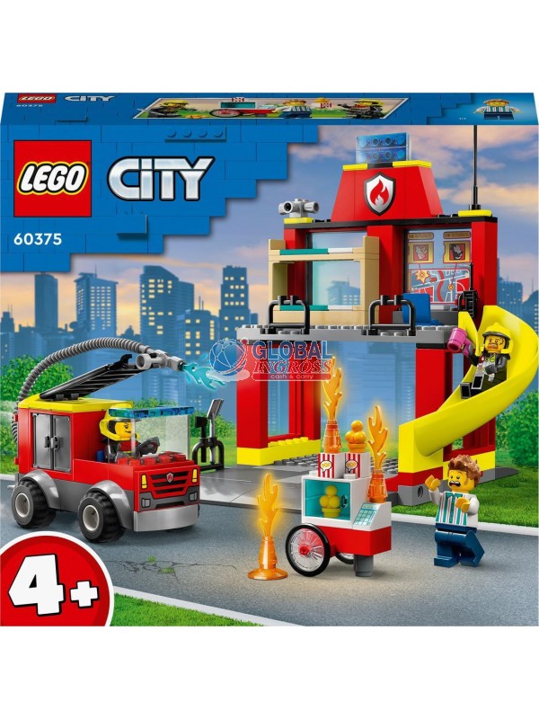 LEGO CITY CASERMA POMPIERI AUTOPOMPA