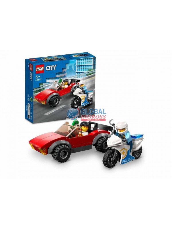LEGO CITY INSEGUIMENTO SULLA MOTO POLIZIA