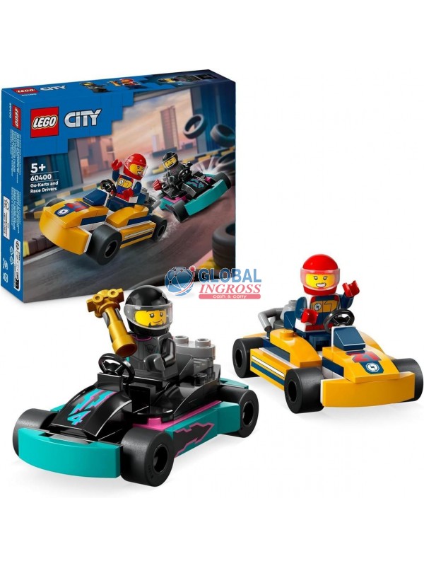 LEGO CITY GO-KART E PILOTI