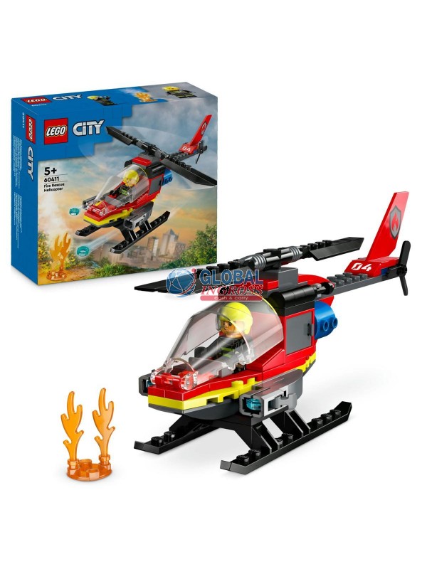 LEGO CITY ELICOTTERO DEI POMPIERI