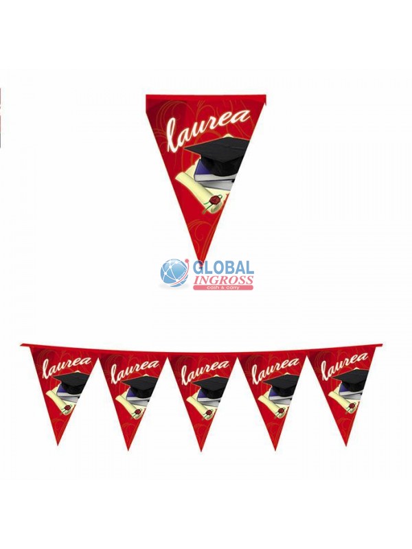 BANDIERINE LAUREA 6mt