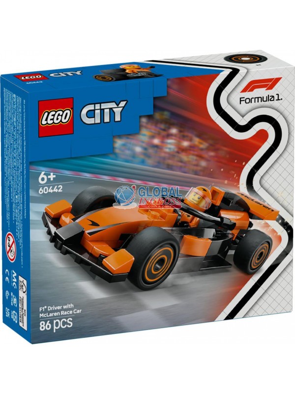LEGO CITY PILOTA MCLAREN