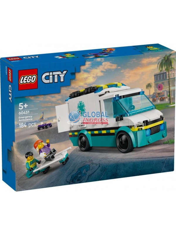 LEGO CITY AMBULANZA DI EMERGENZA
