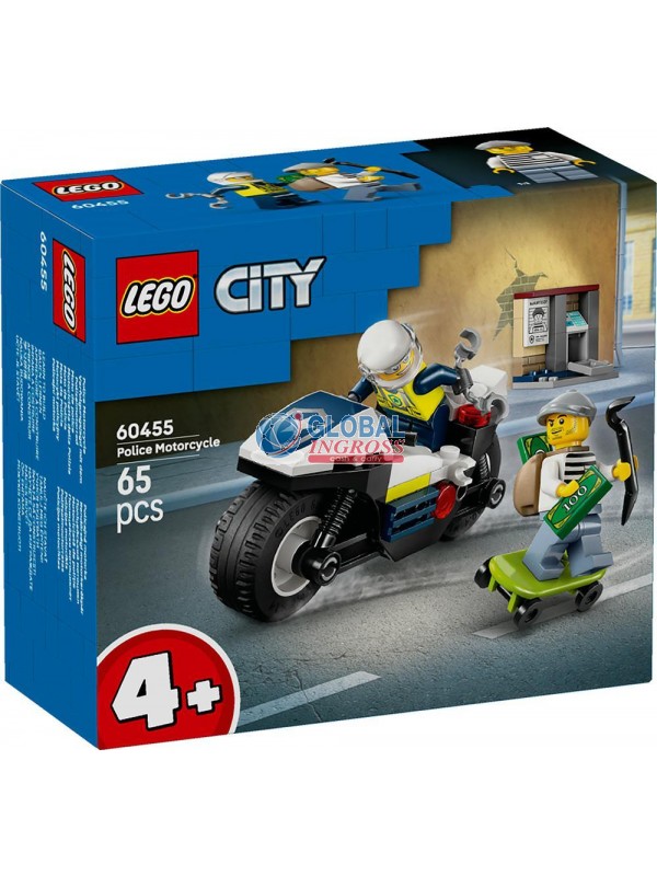 LEGO CITY INSEGUIMENTO MOTO DELLA POLIZIA
