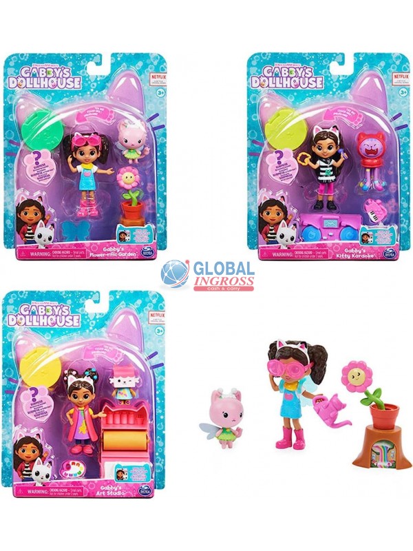 GABBY'S 2 PERSONAGGI C/ACCESSORI ASS.