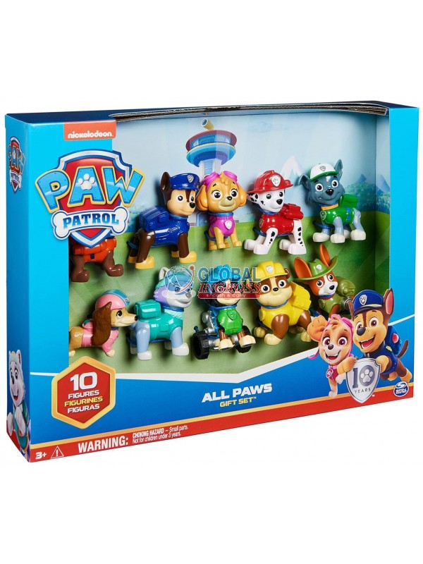 PAW PATROL SET 10 PERSONAGGI