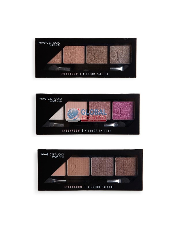 PALETTE MAGIC STUDIO EYESHADOW ASS. 4 COLORI