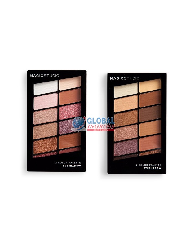 PALETTE MAGIC STUDIO EYESHADOW SHAKY 12 COLORI