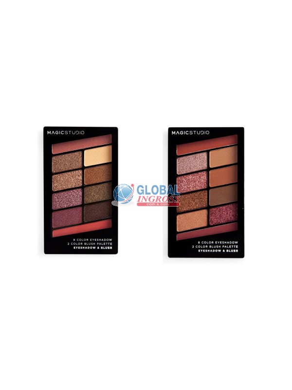 PALETTE MAGIC STUDIO EYESHADOW E BLUSH
