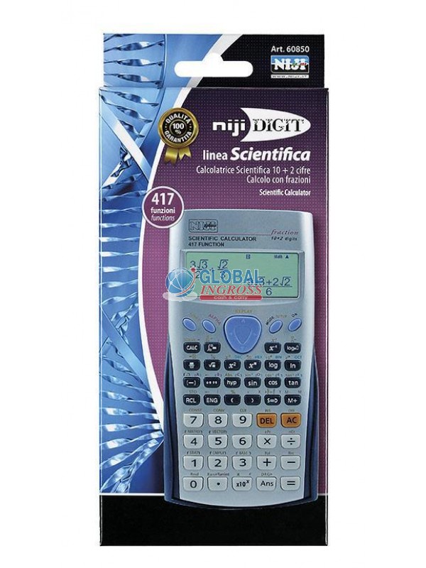 CALCOLATRICE SCIENTIFICA C/FRAZIONI 60850