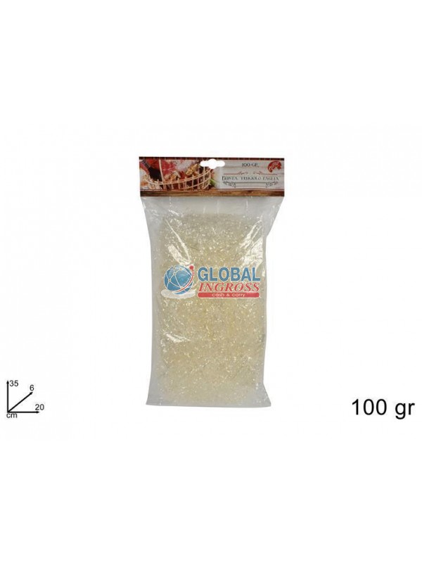 PAGLIA TRUCIOLO TRASPARENTE 100gr