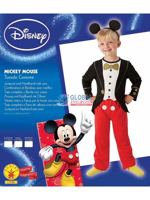 COSTUME TOPOLINO M - 5/6anni
