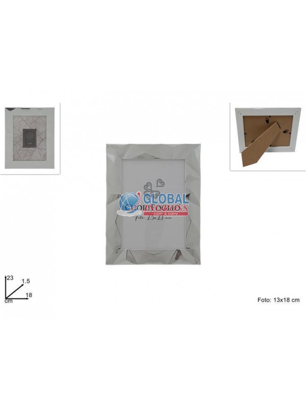 CORNICE LEGNO SILVER DIAMANTE 13x18