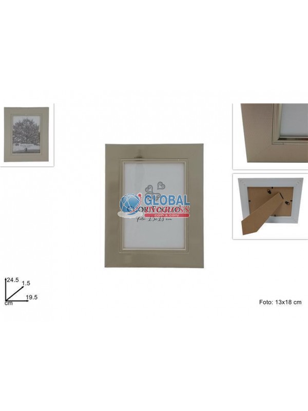 CORNICE LEGNO SILVER NIDO D'APE 13x18