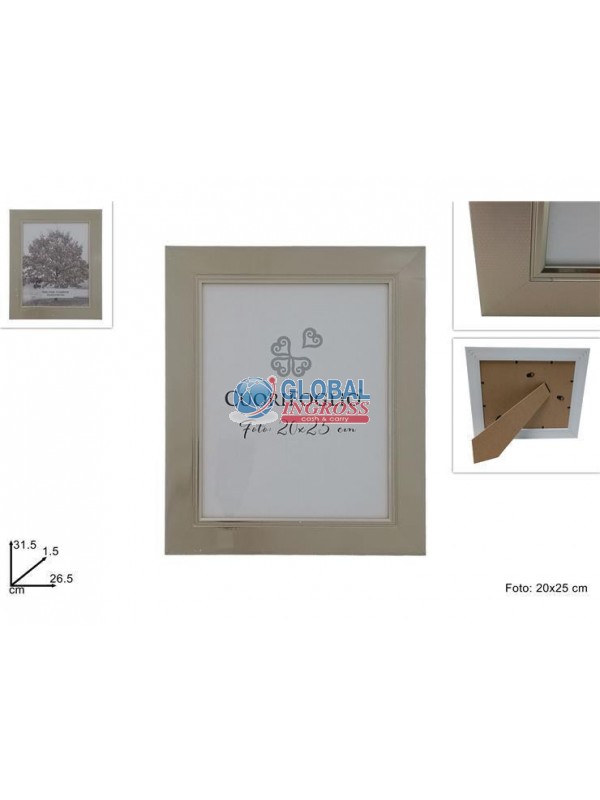 CORNICE LEGNO SILVER NIDO D'APE 20x25