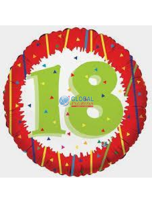 MYLAR 45cm 18 ANNI FAN.