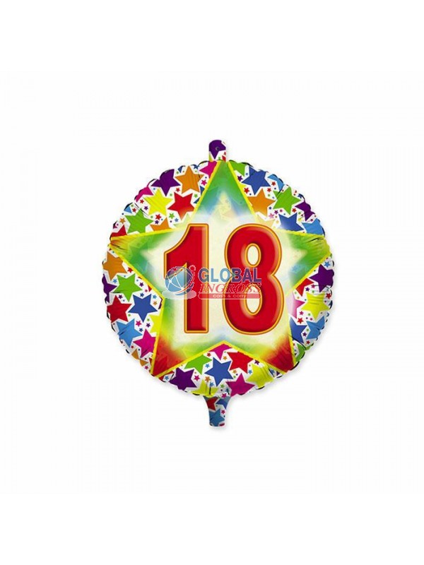 MYLAR 45cm 18 ANNI STARDUST