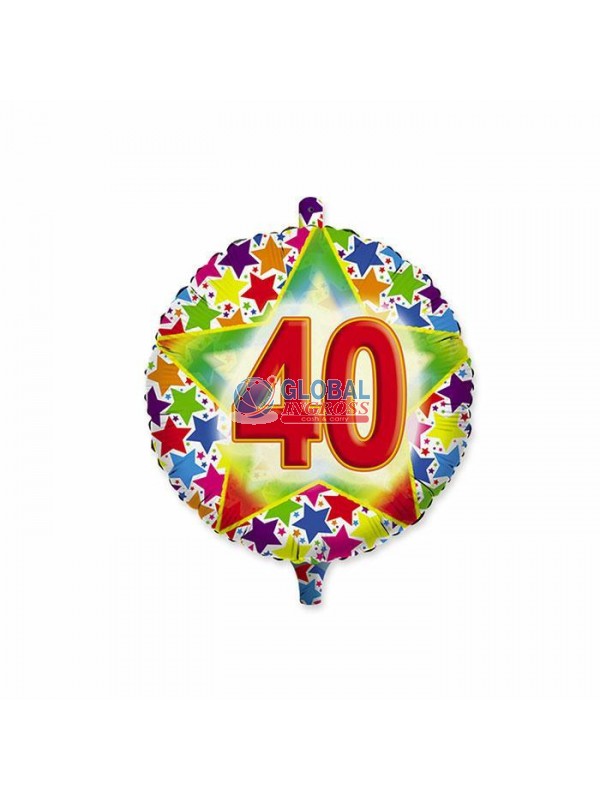 MYLAR 45cm 40 STARDUST