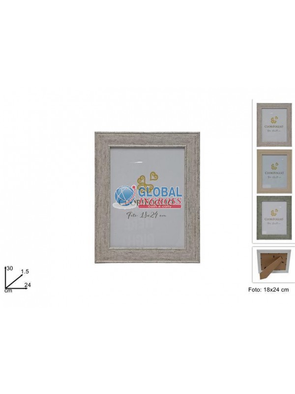 CORNICE LEGNO SPIGA 18x24 COL.ASS.