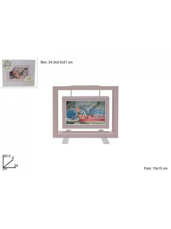 P/FOTO PENDENTE PER FOTO 10x15 ROSA