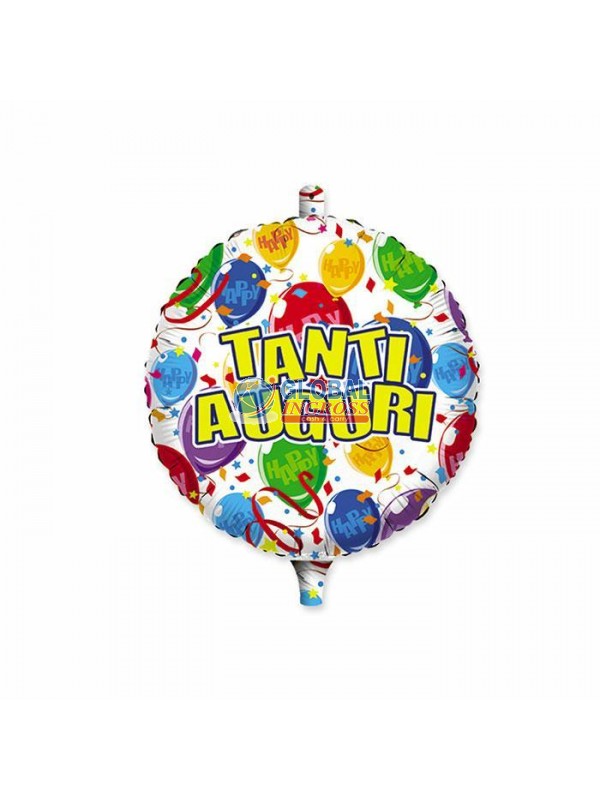 MYLAR 45cm TANTI AUGURIHAPPY