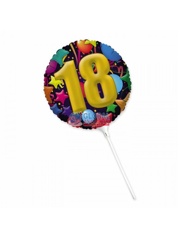 MYLAR 9' 18 ANNI CRAZY 25cm
