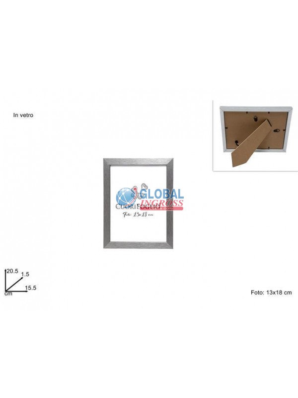 CORNICE LEGNO SILVER 13x18