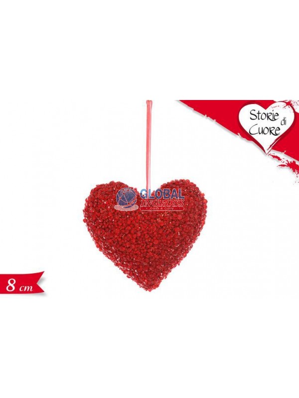 PENDAGLIO CUORE 8cm