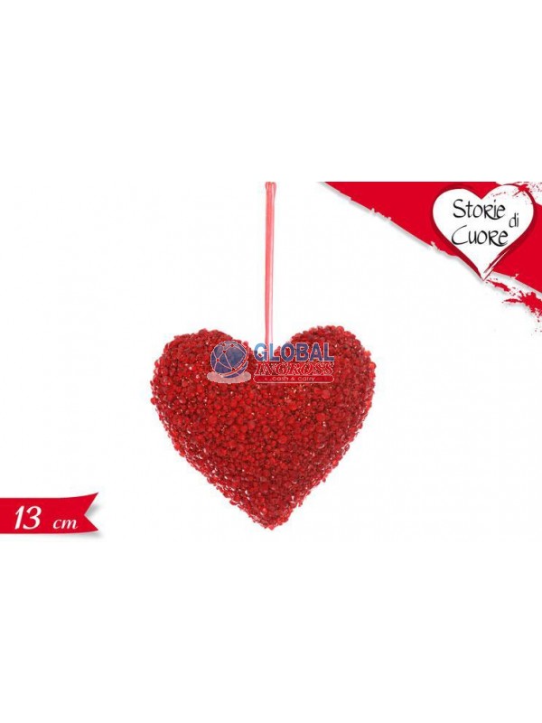PENDAGLIO CUORE 13cm