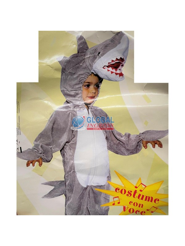 COSTUME.PESCECANE TG.1-2-3
