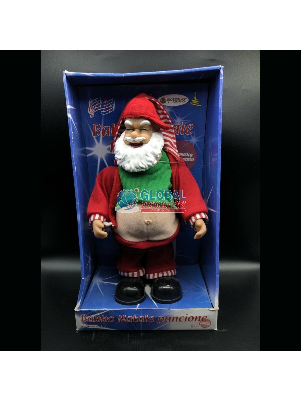 BABBO NATALE PANCIONE CM.35