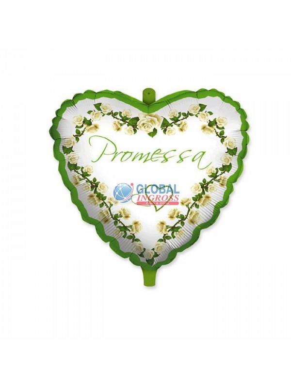 MYLAR 45cm PROMESSA CLASSIC CUORE