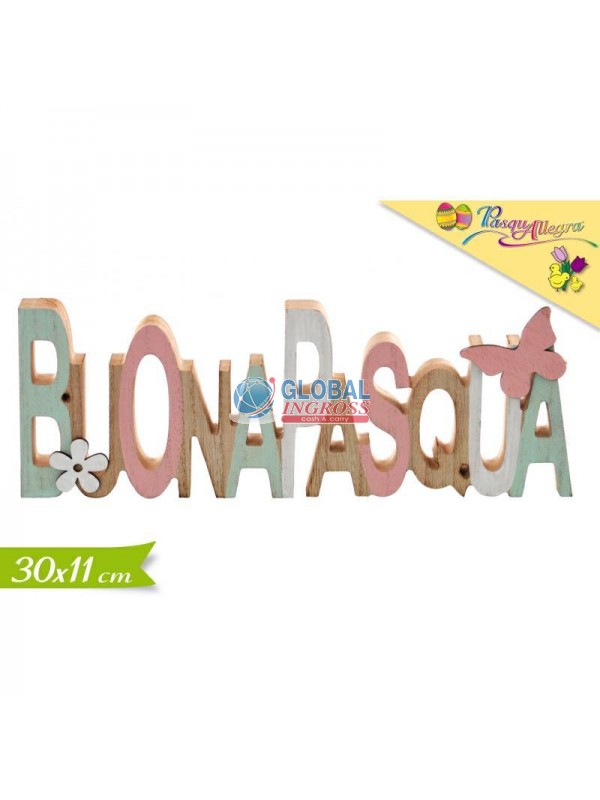 SCRITTA DECORATIVA BUONA PASQUA