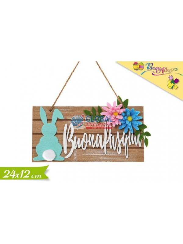 PENDAGLIO BUONA PASQUA 24x12