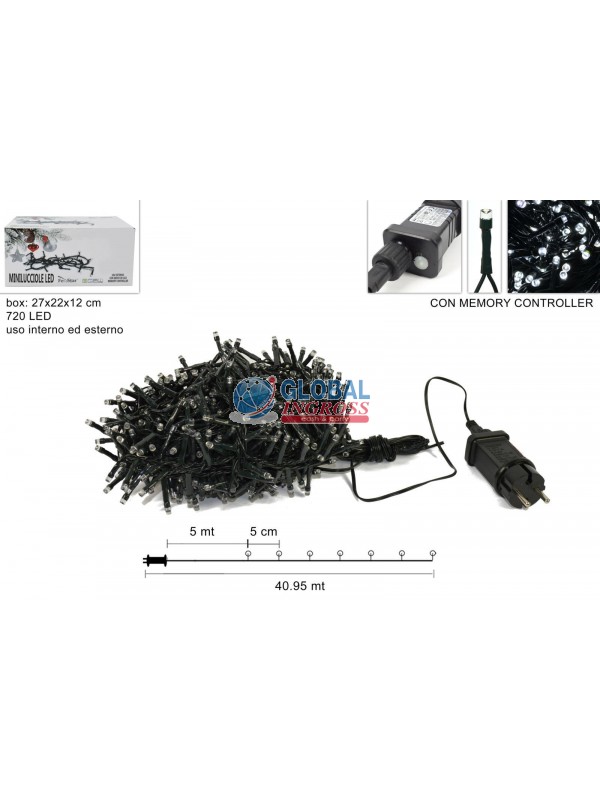 MINILED ESTERNO 720 BIANCO FREDDO