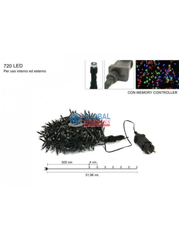 MINILED ESTERNO 720 MULTICOLOR