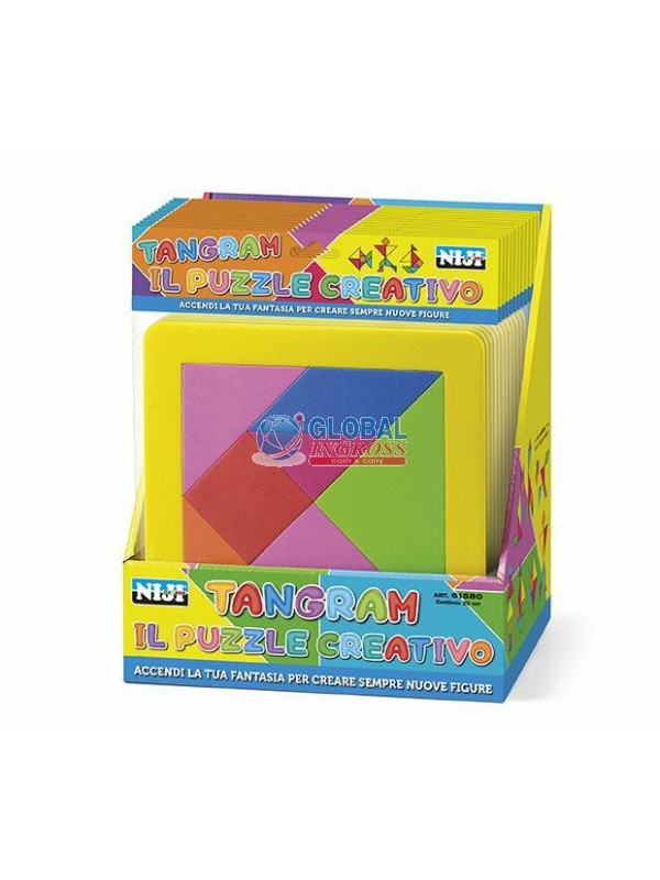 PUZZLE GOMMATO TANGRAM