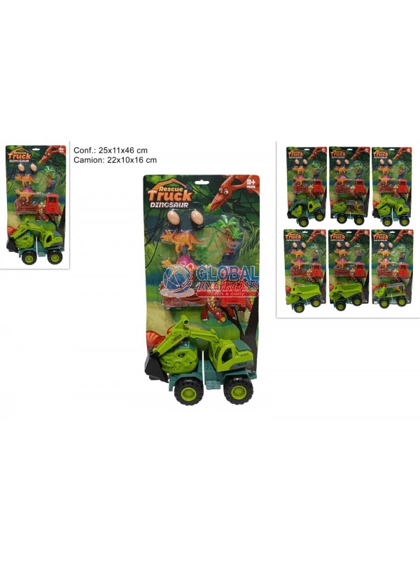 SET DINOSAURI C/CAMION DINO