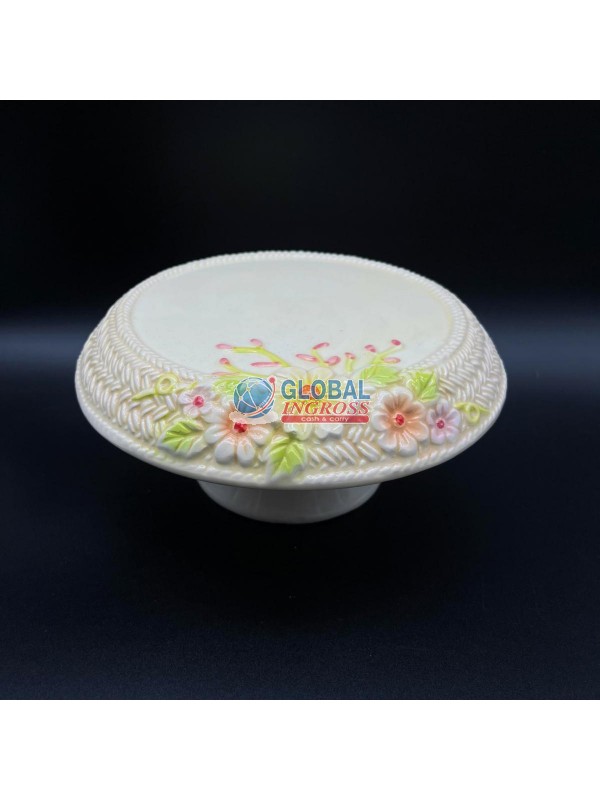 ALZATINA FIORATA 19cm