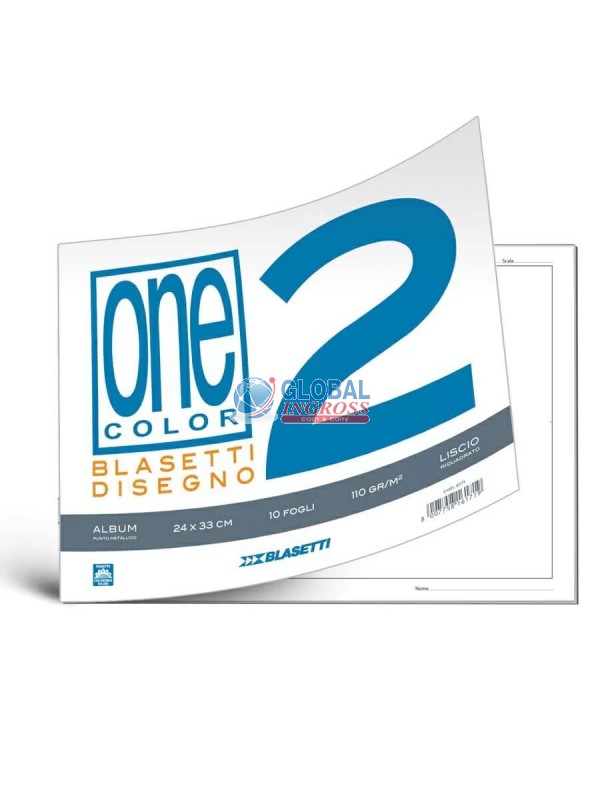 ALBUM BL2 24x33 LISCIO SQUADRATO 110gr